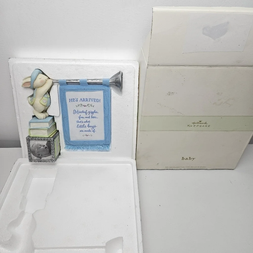 Hallmark baby Keepsake Announcement